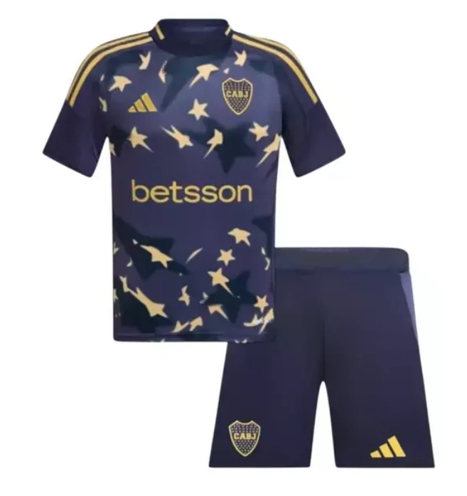 T-shirt e Pantaloncini per Bambino Boca Juniors Third 25/26