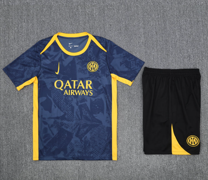 Maglia e Pantaloncini da Allenamento Bambino Inter 25/26
