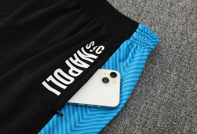 Maglia e Pantaloncini da Allenamento per Bambino SSC Napoli 25/26