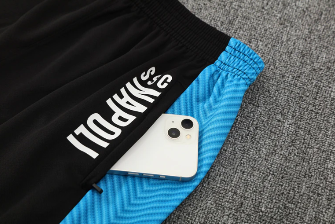 Maglia e Pantaloncini da Allenamento Bambino SSC Napoli 2025/26