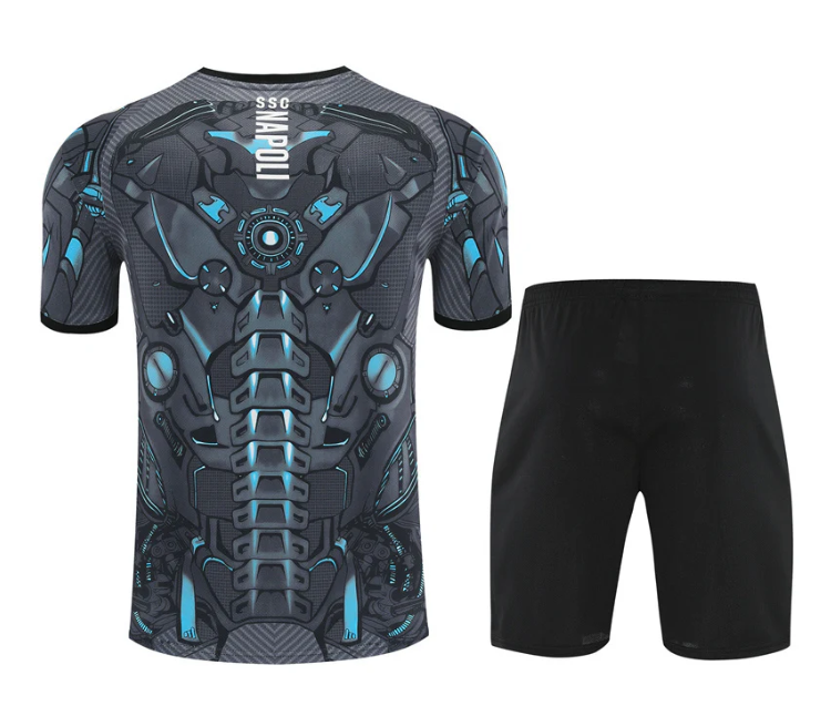 Maglia e Pantaloncini da Allenamento per Bambino SSC Napoli 25/26