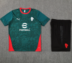 Maglia e Pantaloncini da Allenamento per Bambino AC Milan 25/26