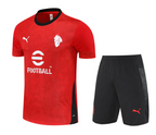 Maglia e Pantaloncini da Allenamento per Bambino AC Milan 25/26
