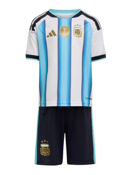 Maglia e Pantaloncini Corto Argentina Home 26/27