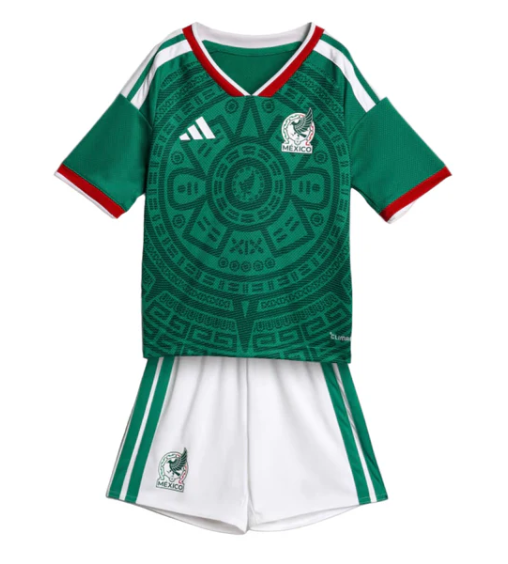 Maglia e Pantaloncini Corto Messico Home 26/27