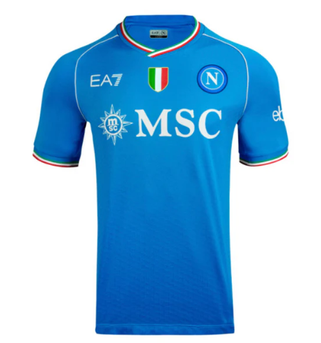 SSC Napoli Maglia Gara Home 23/24 - Con Scudetto