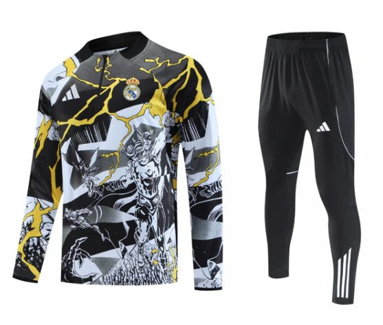 Tuta da calcio Bambino Real Madrid MARVEL 2025/26