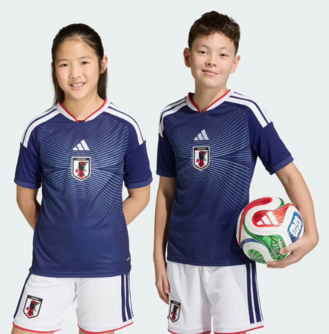 T-shirt e Pantaloncini Bambino Giappone Home 2026/27