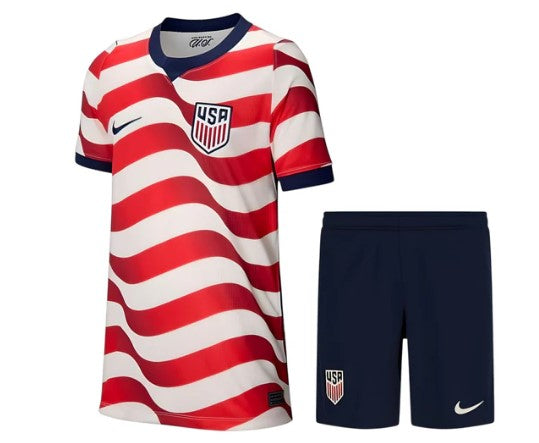 T-shirt e Pantaloncini Bambino Stati Uniti Home 2026/27
