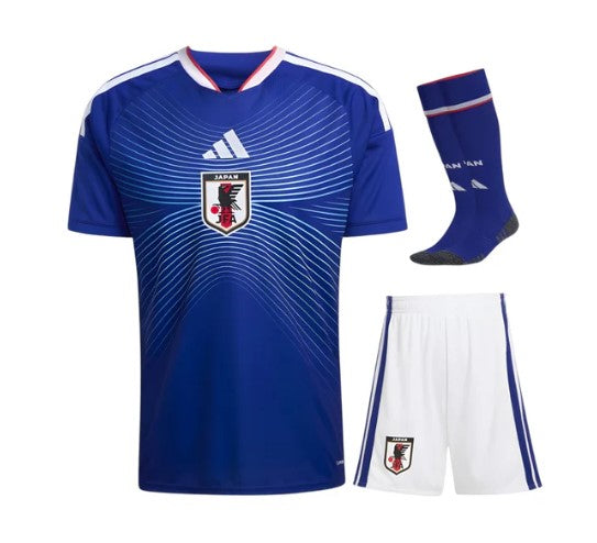 T-shirt e Pantaloncini Bambino Giappone Away 2026/27 - Con Calzettoni