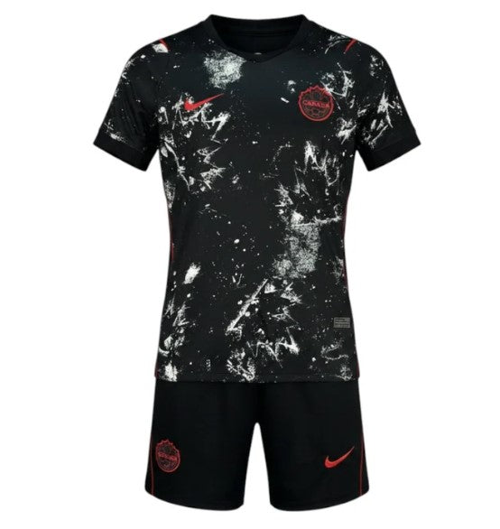 T-shirt e Pantaloncini Bambino Canada Away 2026/27