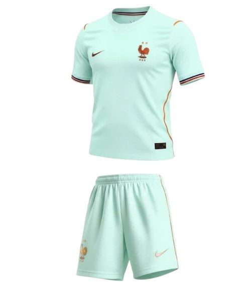 T-shirt e Pantaloncini Bambino Francia Away 2026/27