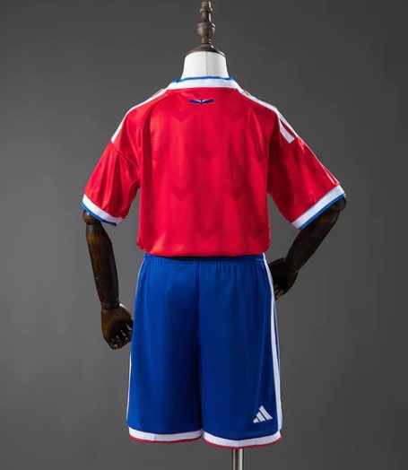 T-shirt e Pantaloncini Bambino Cile Home 2026/27