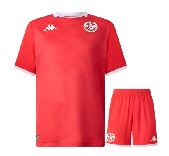 T-shirt e Pantaloncini Bambino Tunisia Home 2026/27