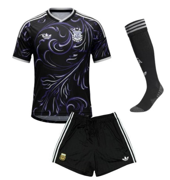 T-shirt e Pantaloncini Bambino Argentina Away 2026/27 - Con Calzettoni