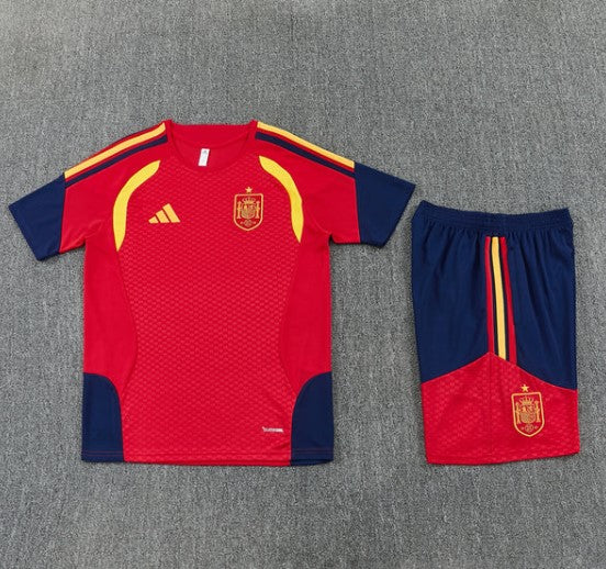 Maglia e Pantaloncini da Allenamento Bambino Spagna 26/27