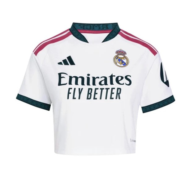 Maglia Real Madrid Home 26/27 - Femminile Cropped
