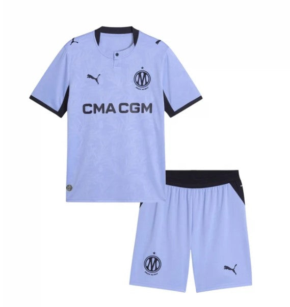 T-shirt e Pantaloncini Bambino Olympique de Marseille Third 26/27