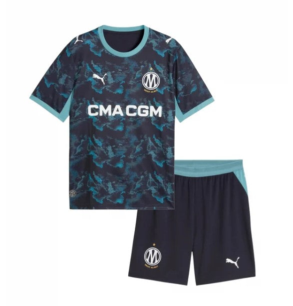 T-shirt e Pantaloncini Bambino Olympique de Marseille Away 26/27