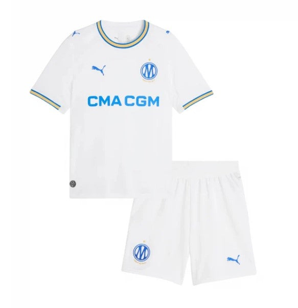 T-shirt e Pantaloncini Bambino Olympique de Marseille Home 26/27
