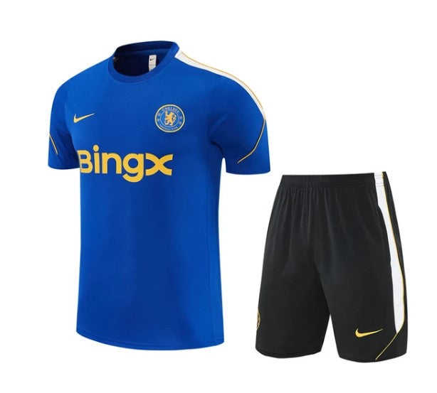 Maglia e Pantaloncini da Allenamento Bambino Chelsea FC Home 26/27