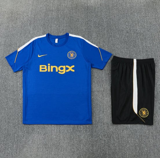 Maglia e Pantaloncini da Allenamento Bambino Chelsea FC Home 26/27