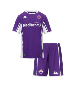 T-shirt e Pantaloncini per Bambino ACF Fiorentina Home 25/26