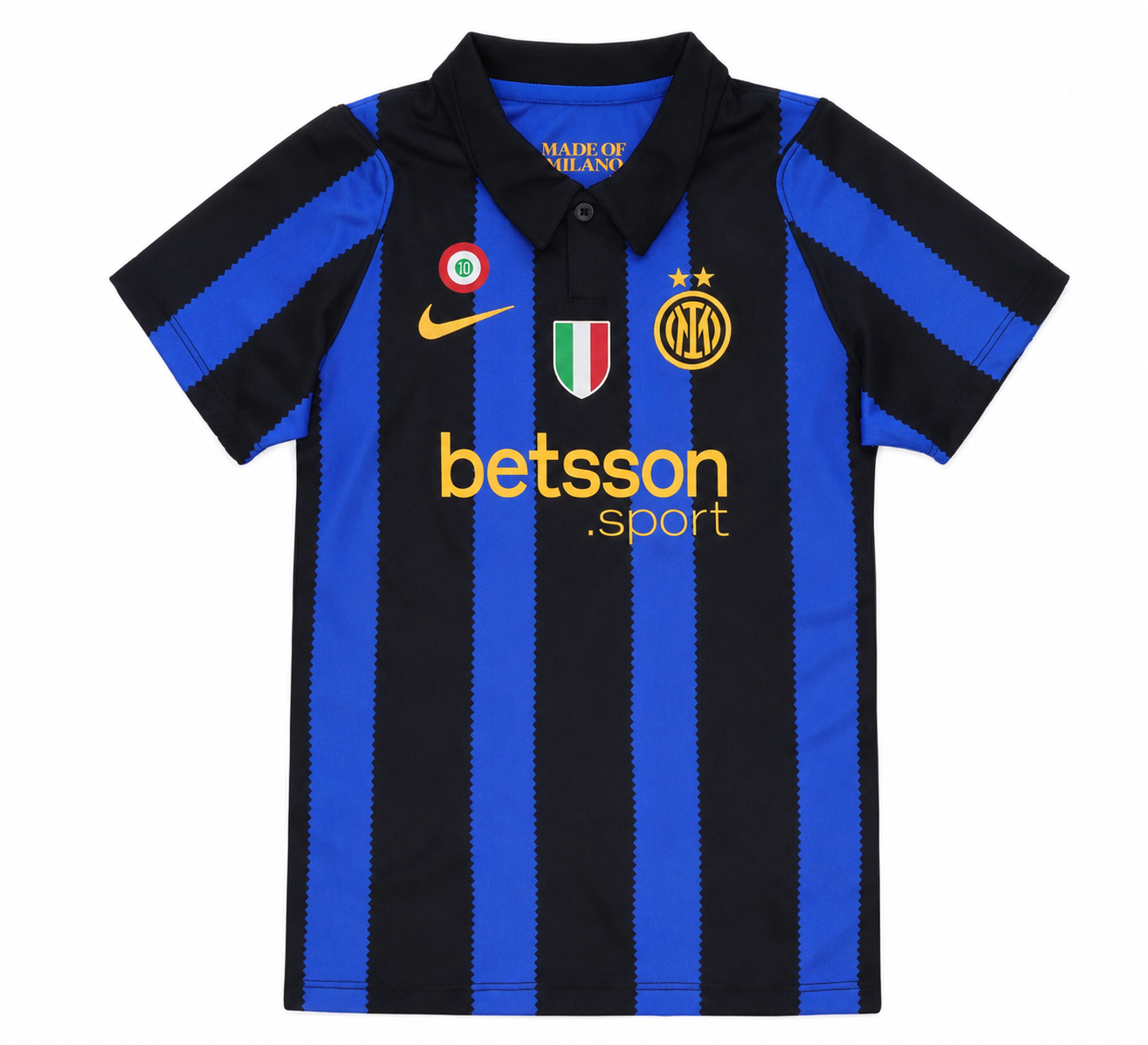 T-shirt e Pantaloncini Bambino Inter Home 2026/27 - Con Scudetto + Coccarda