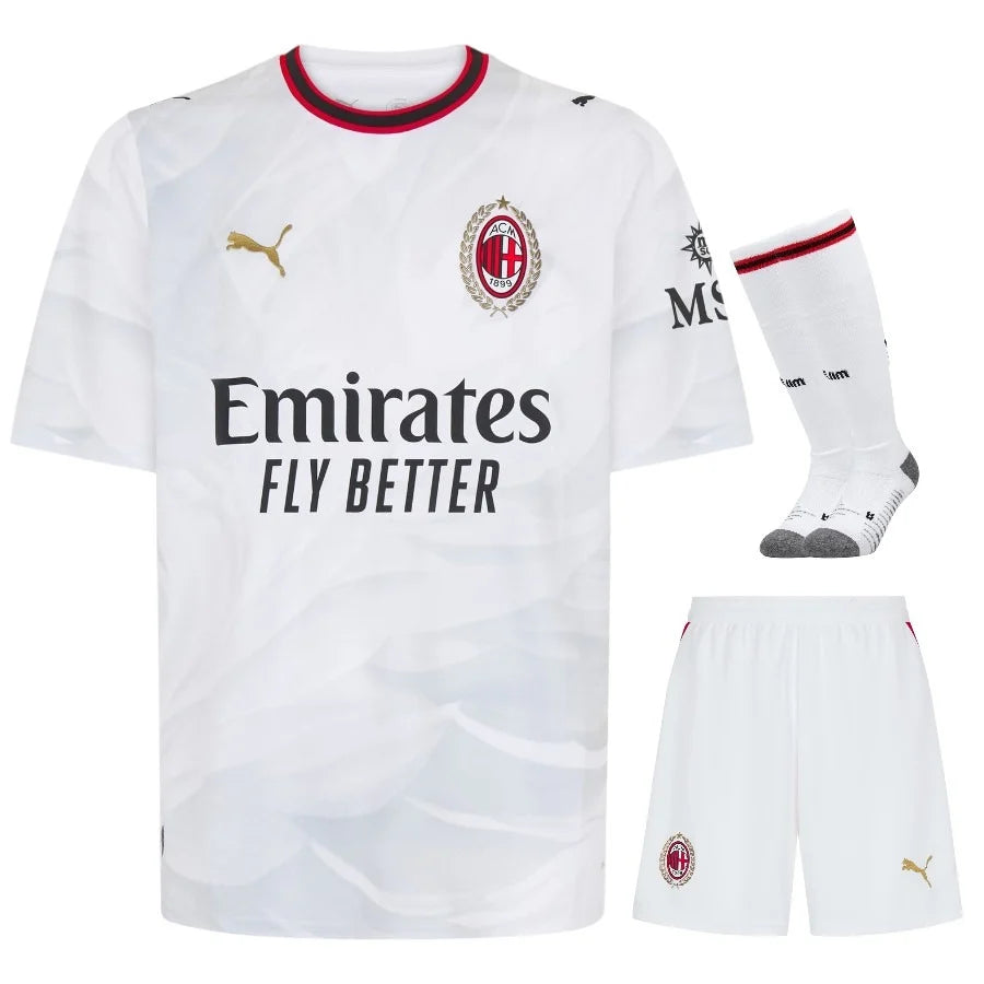 T-shirt e Pantaloncini Bambino A.C Milan Away 26/27 - Con Calzettoni