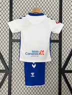 T-shirt e Pantaloncini per Bambino CD Tenerife Home 24/25 -  Con Patch LaLiga
