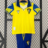 T-shirt e Pantaloncini per Bambino Cádiz CF Home 24/25