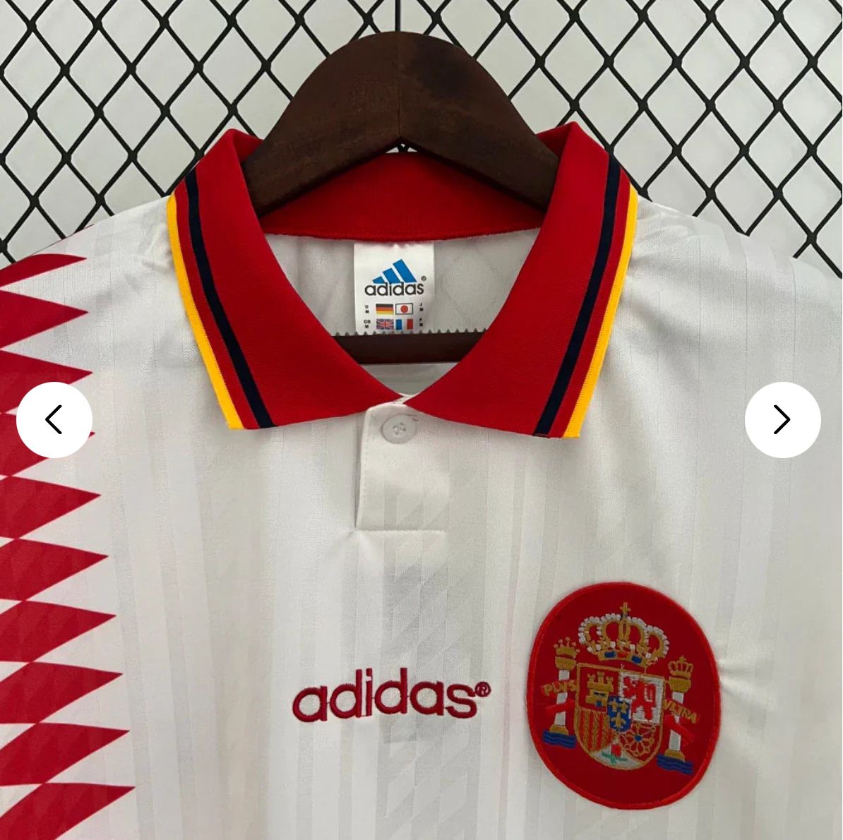 Maglia Spagna Retro Away 1994