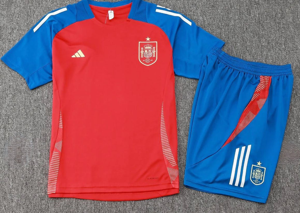 Maglia e Pantaloncini da Allenamento Spagna
