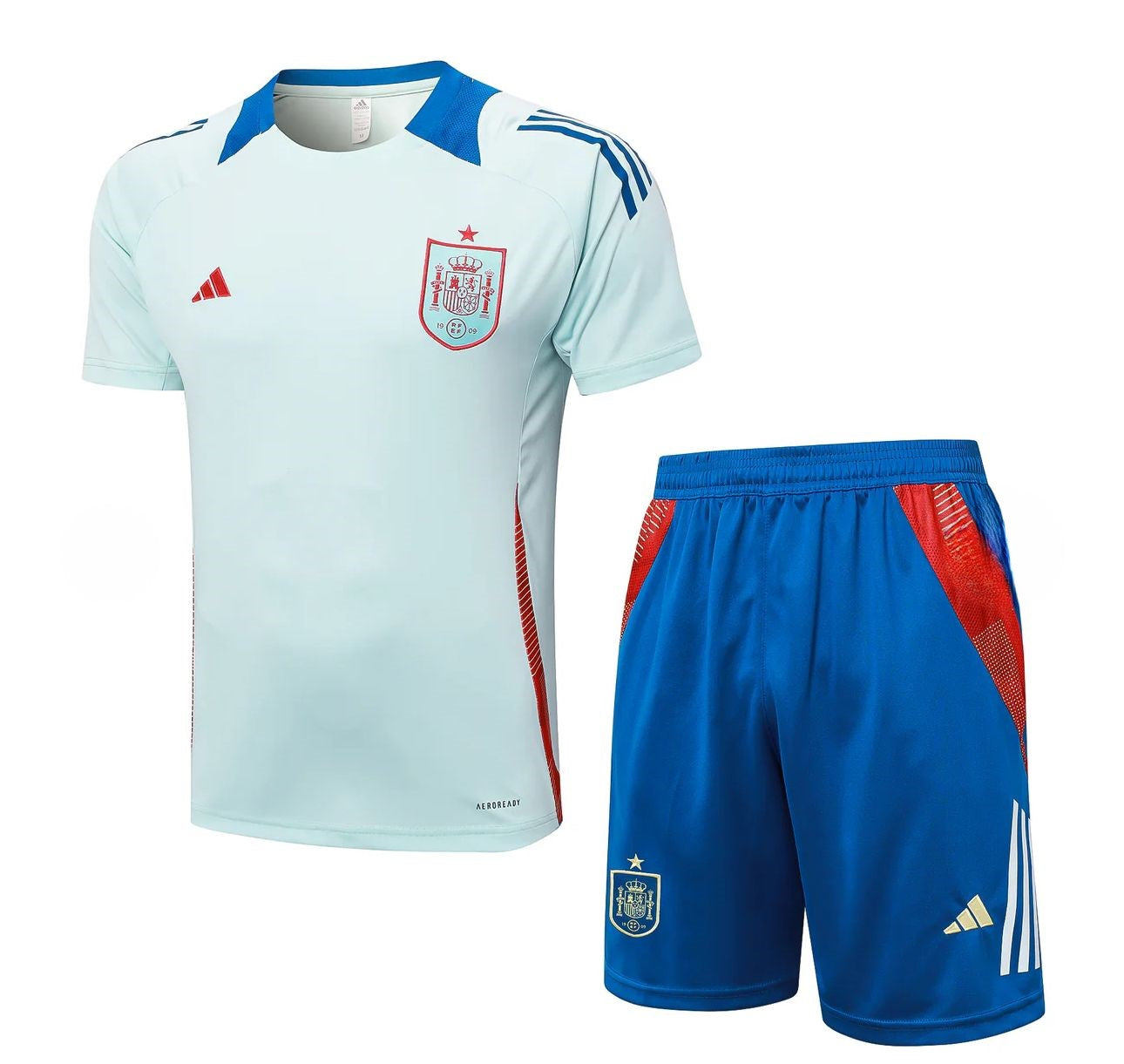 Maglia e Pantaloncini da Allenamento Spagna