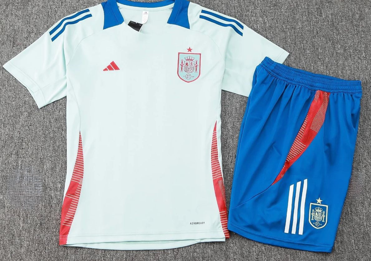 Maglia e Pantaloncini da Allenamento Spagna