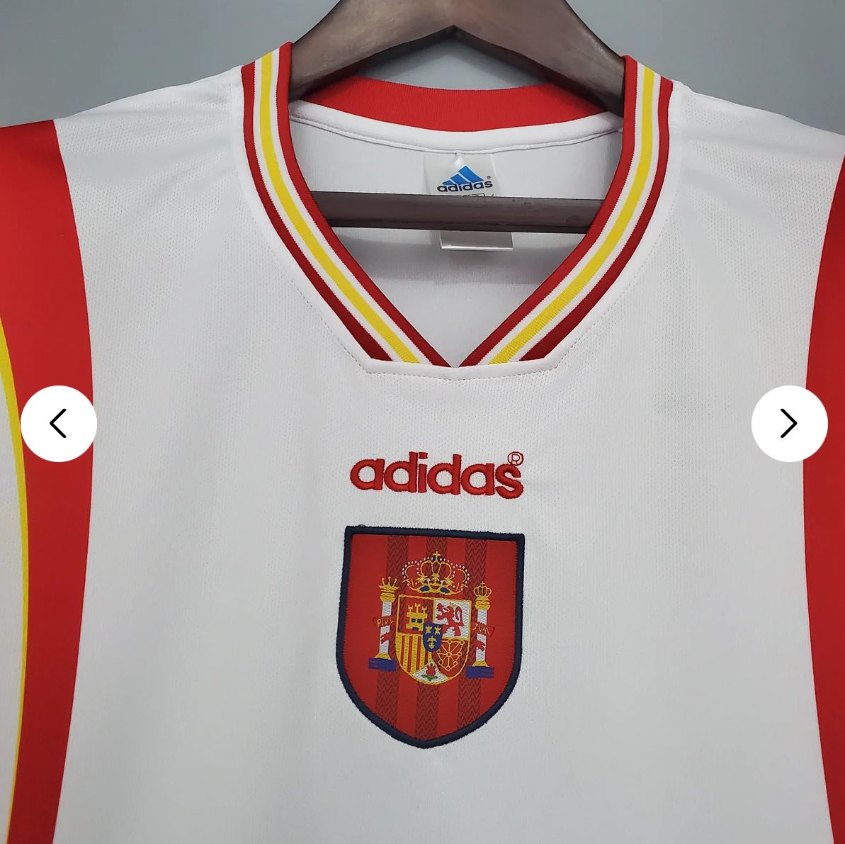Maglia Spagna Retro Away 1996