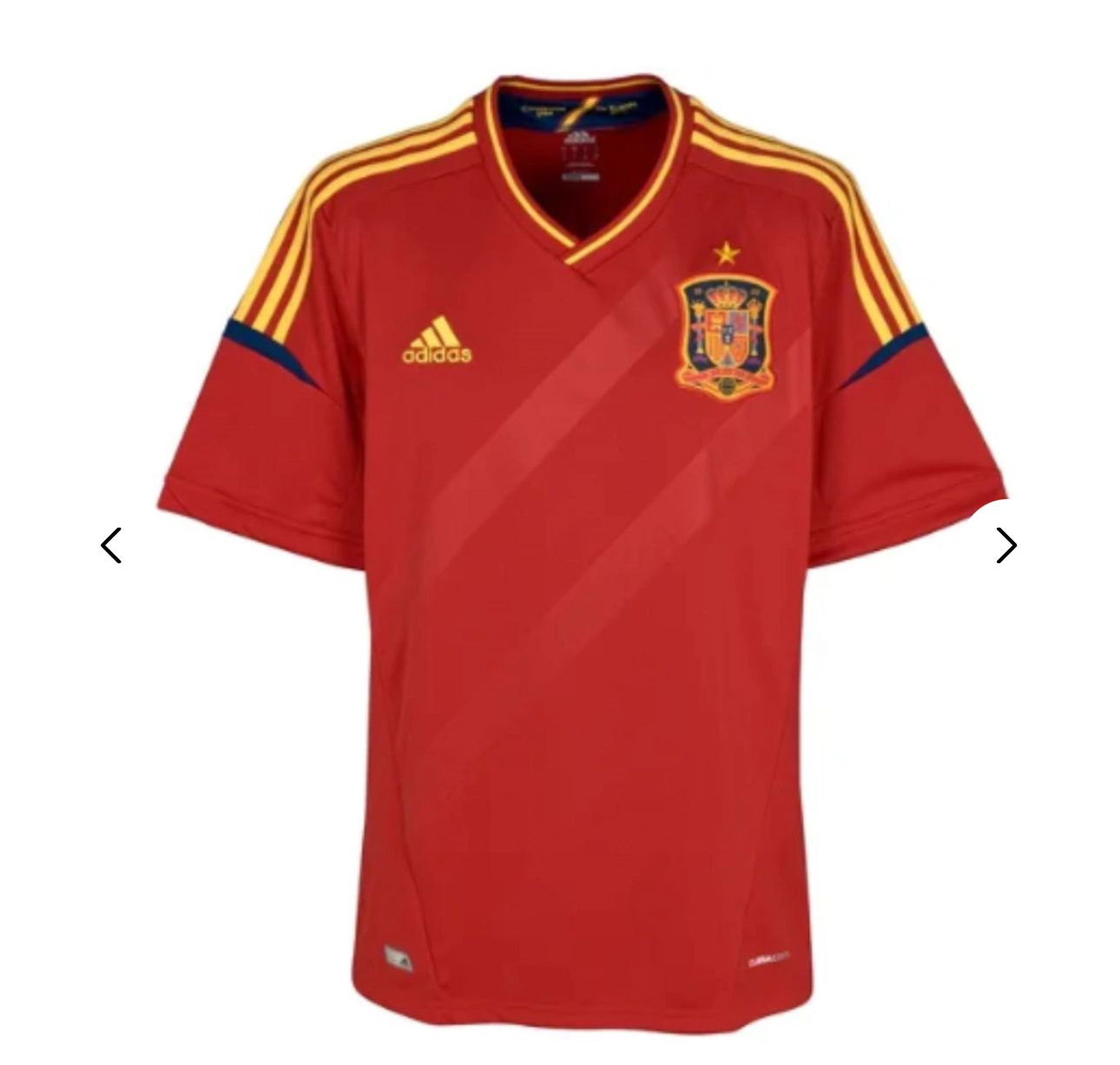 Maglia Spagna Retro Home 2012