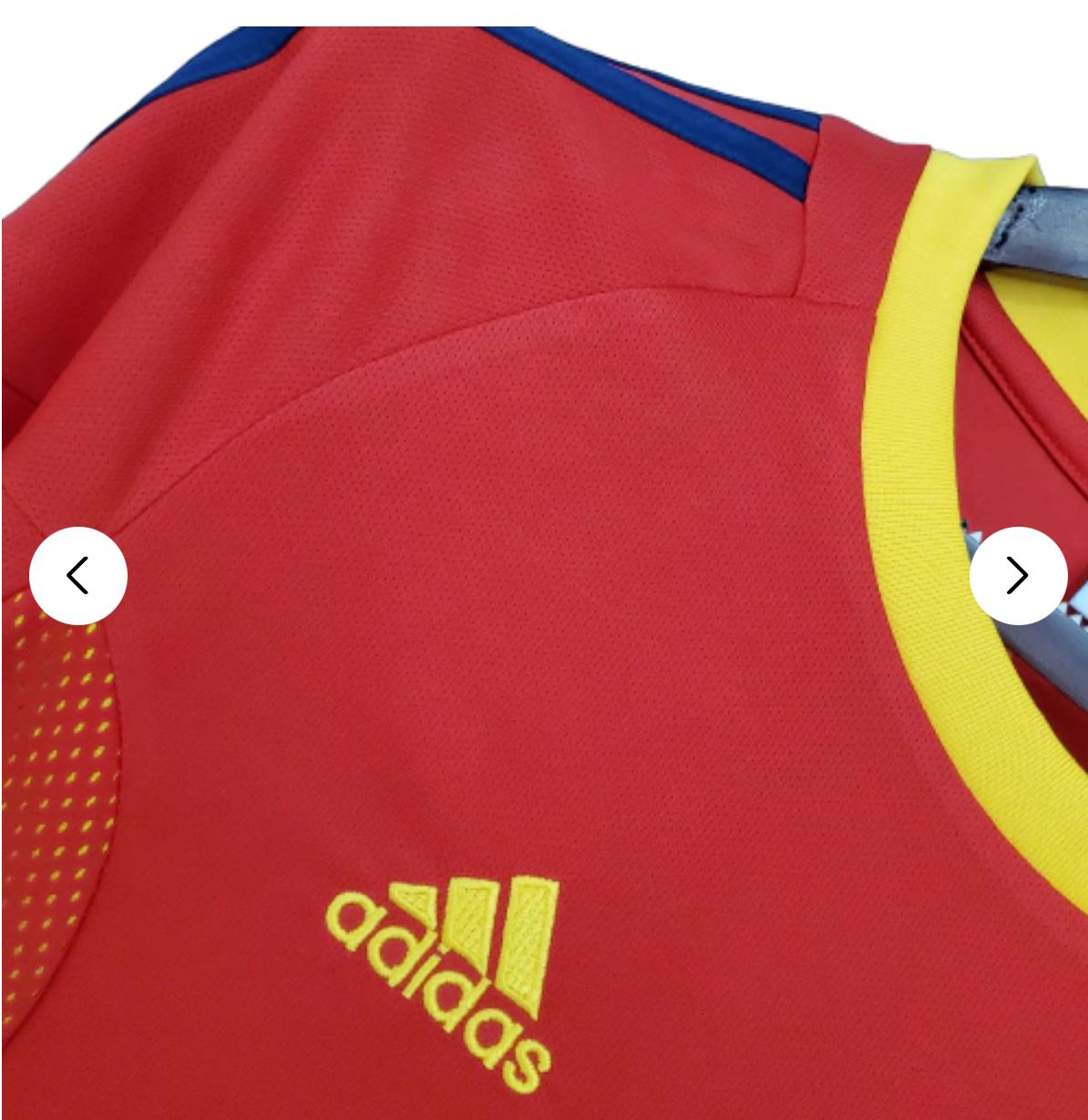 Maglia Spagna Retro Home 2002