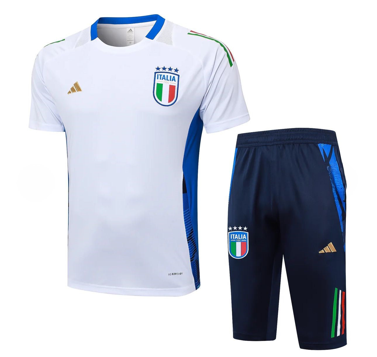 Maglia e Pantaloncini da Allenamento Italia