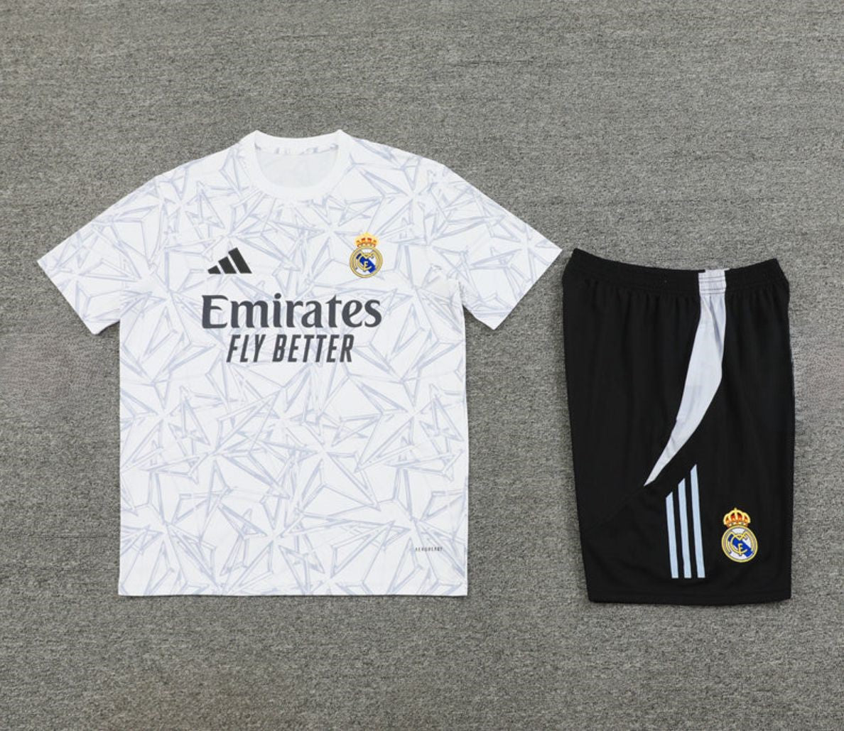 Maglia e Pantaloncini da Allenamento Real Madrid 24/25