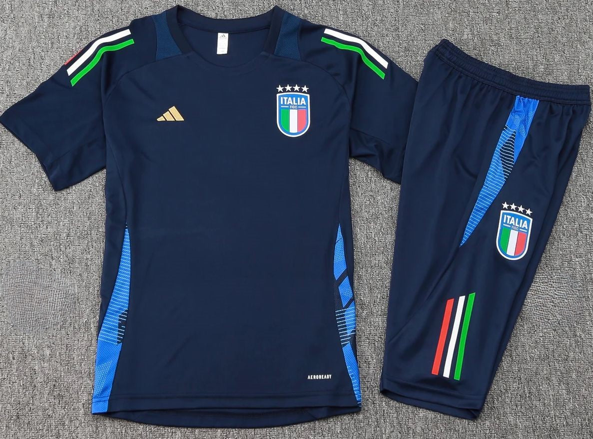 Maglia e Pantaloncini da Allenamento Italia