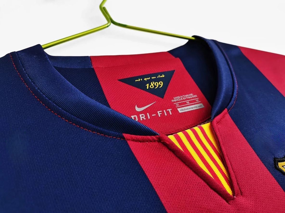 Maglia FC Barcelona Retro 2014/2015 - Con Patch