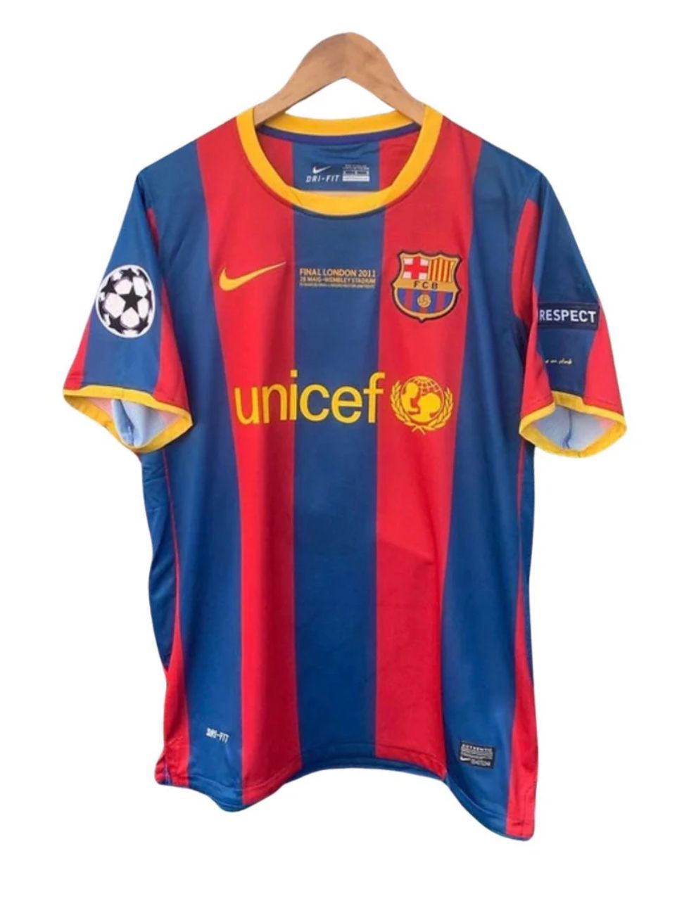 Maglia FC Barcelona Retro 2010/2011 - Con Patch