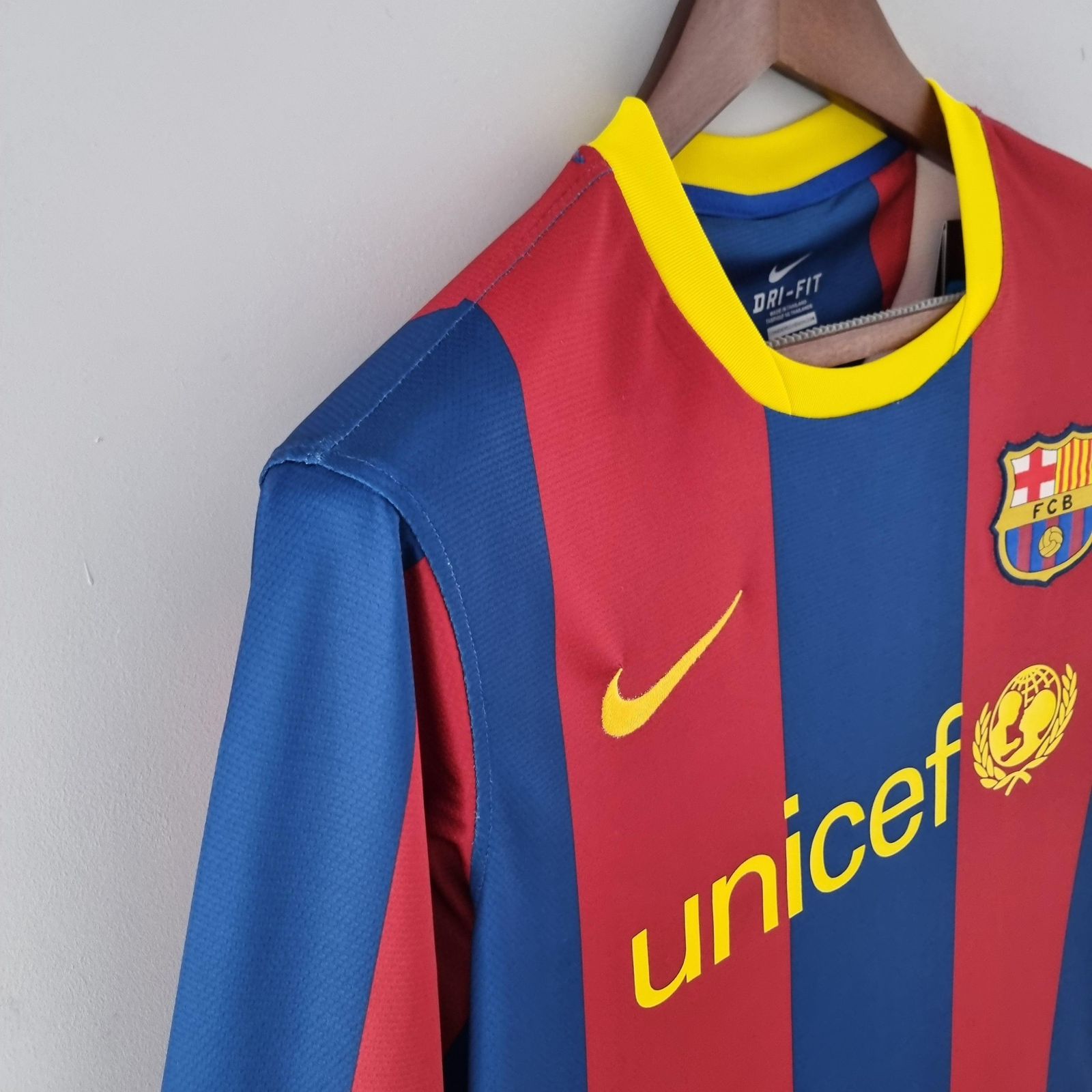 Maglia FC Barcelona Manica Lunga - Retro 2010/2011