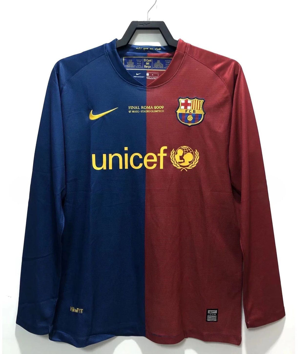 Maglia FC Barcelona Manica Lunga - Retro 2008/2009