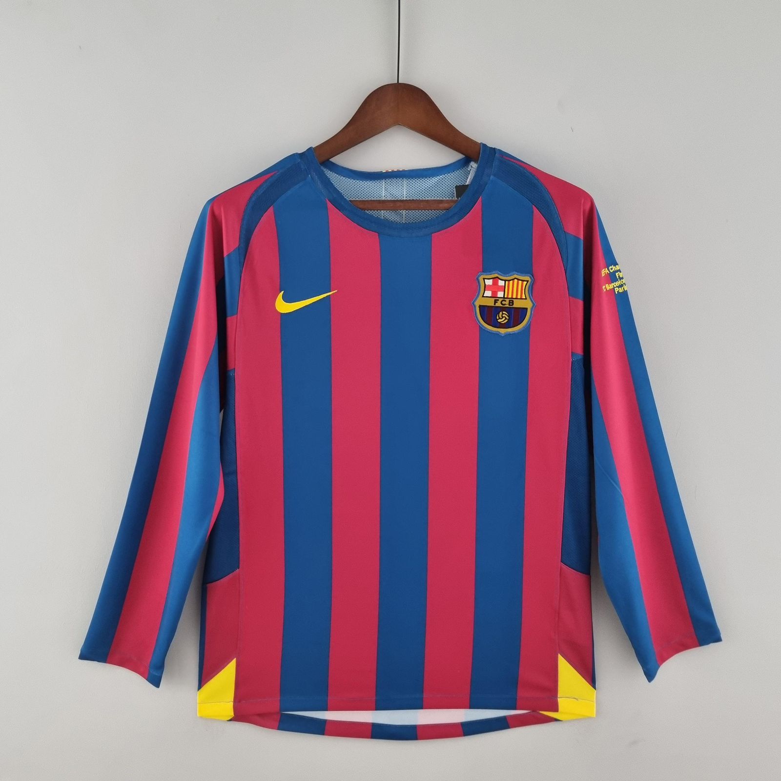 Maglia FC Barcelona Manica Lunga - Retro 2005/2006
