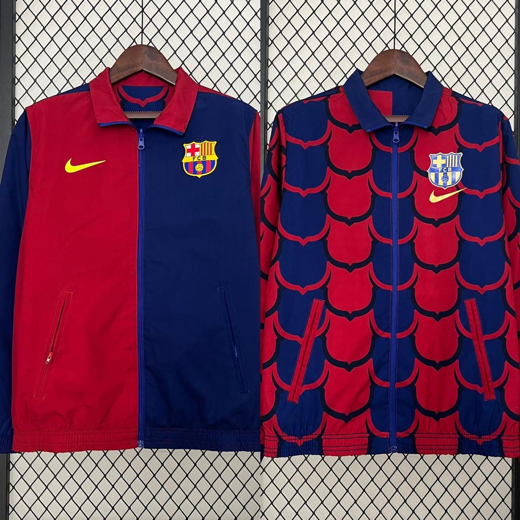 Giacca Double Face Impermeabile FC Barcelona 24/25