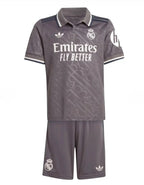 T-shirt e Pantaloncini per Bambino Real Madrid Third 24/25
