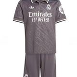 T-shirt e Pantaloncini per Bambino Real Madrid Third 24/25
