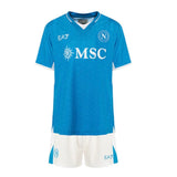 T-shirt e Pantaloncini per Bambino Napoli Home 24/25